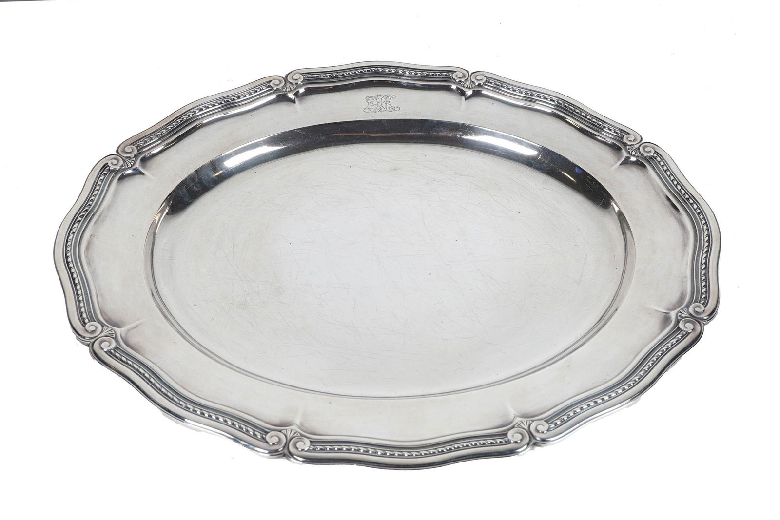 TIFFANY & CO. STERLING PLATTER (1 of 9)