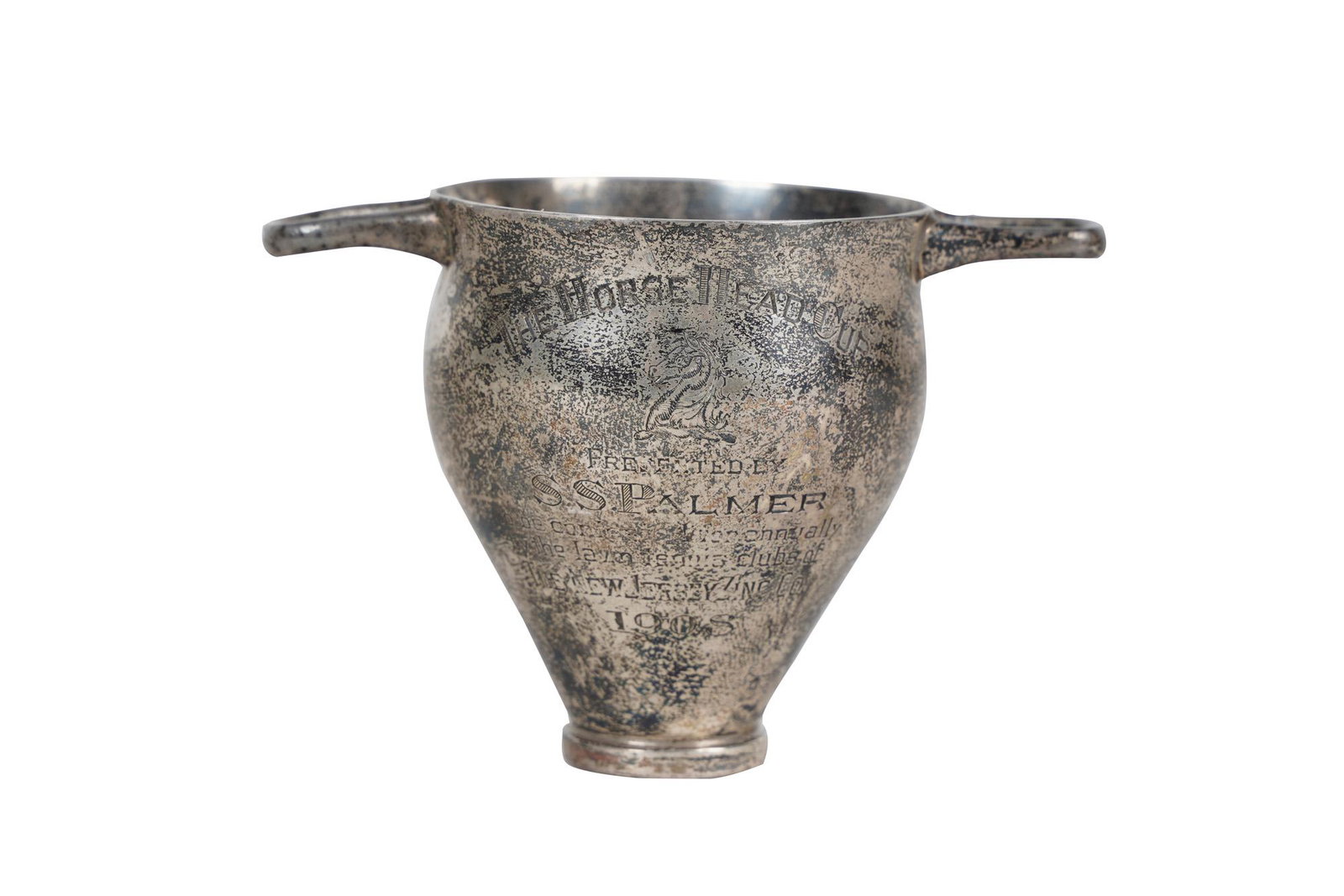 BLACK, STARR, & FROST STERLING EQUESTRIAN TROPHY (1 of 6)