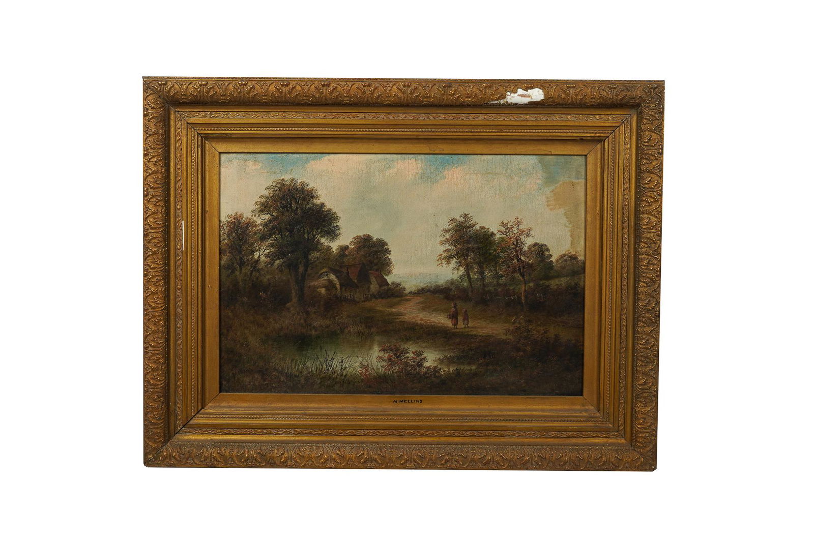 MELLINS: ENGLISH COTTAGE LANDSCAPE (1 of 8)