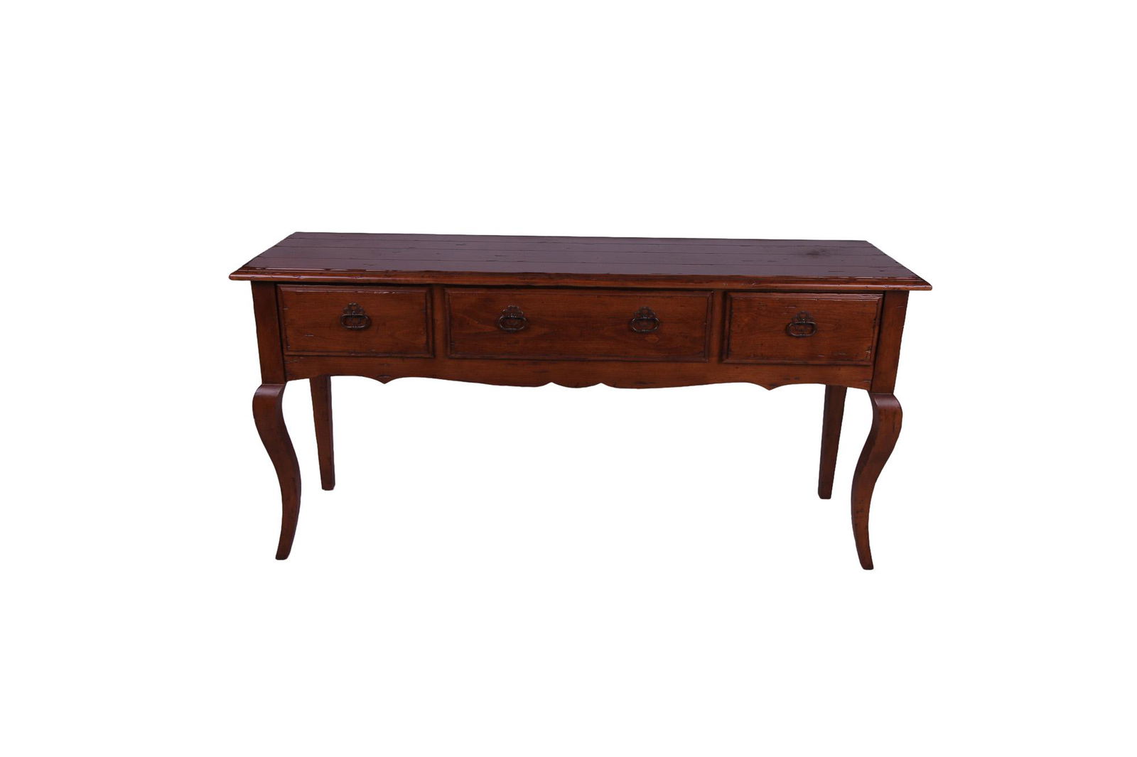 PROVINCIAL STYLE FRUITWOOD SIDEBOARD (1 of 5)
