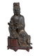 CHINESE PARCEL GILT BRONZE QUANYIN FIGURE