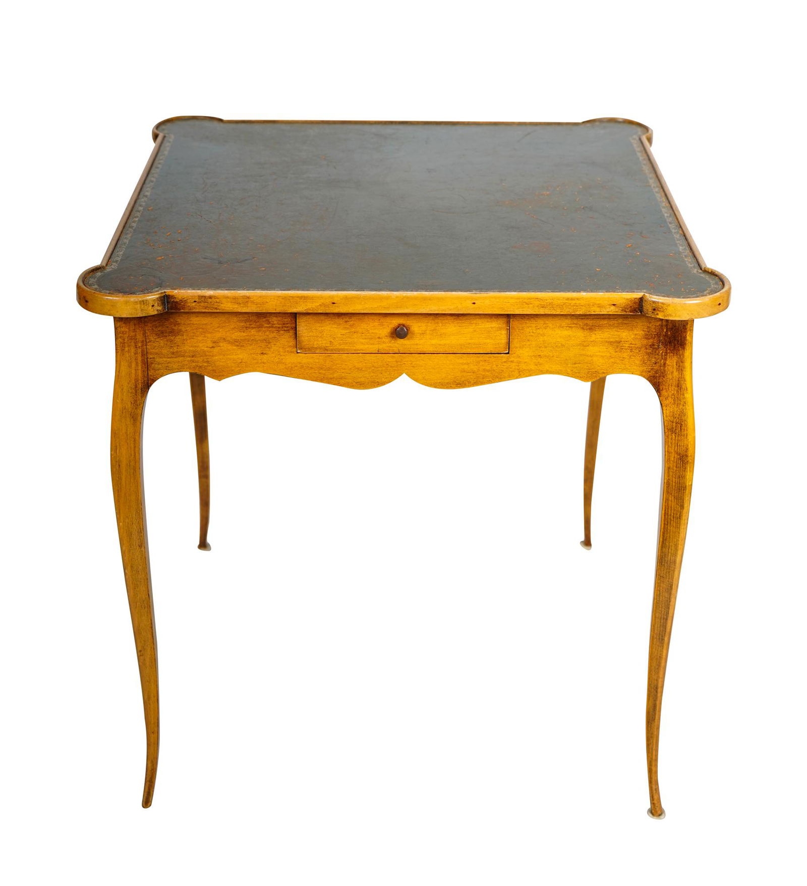 FRENCH PROVINCIAL FRUITWOOD GAMES TABLE (1 of 8)