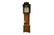 GEORGE III CARVED OAK & MAHOGANY TALL CASE CLOCK