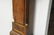 GEORGE III CARVED OAK & MAHOGANY TALL CASE CLOCK - 5