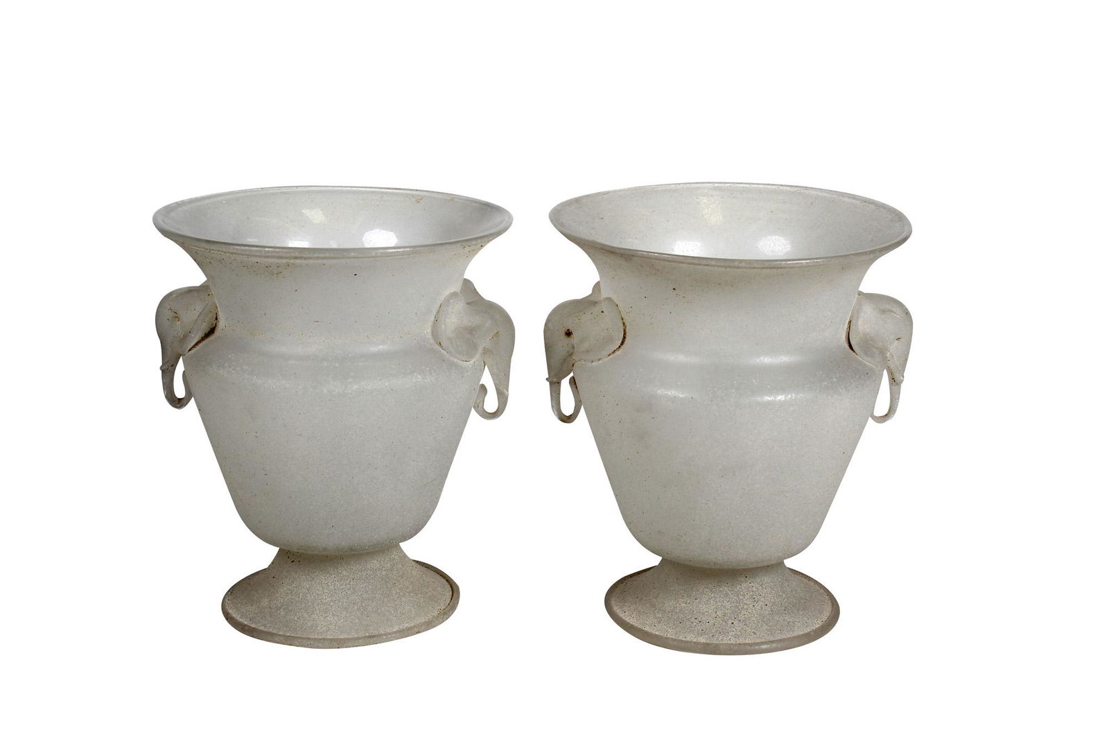 PAIR OF SEGUSO MURANO GLASS VASES (1 of 4)