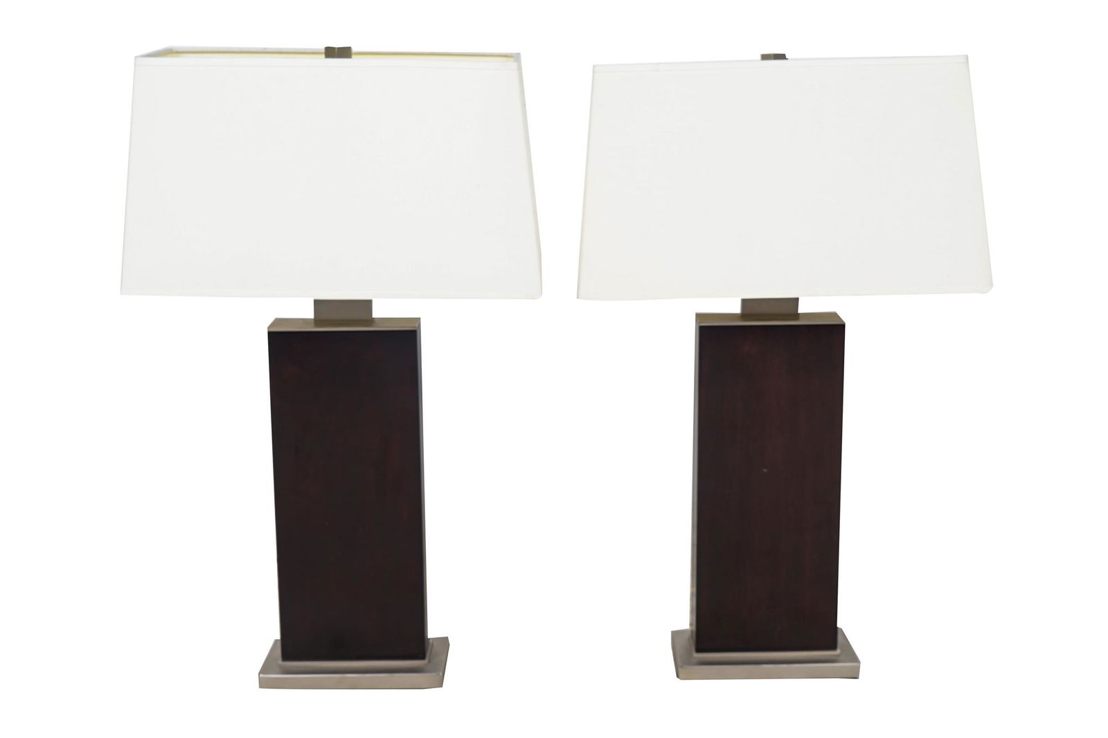 PAIR OF CONTEMPORARY TABLE LAMPS (1 of 5)
