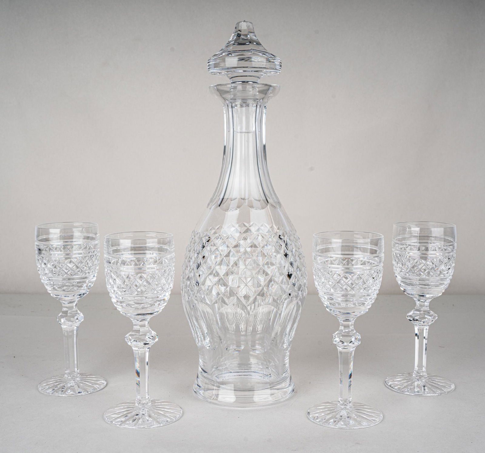WATERFORD CRYSTAL DRINK SET (1 of 8)