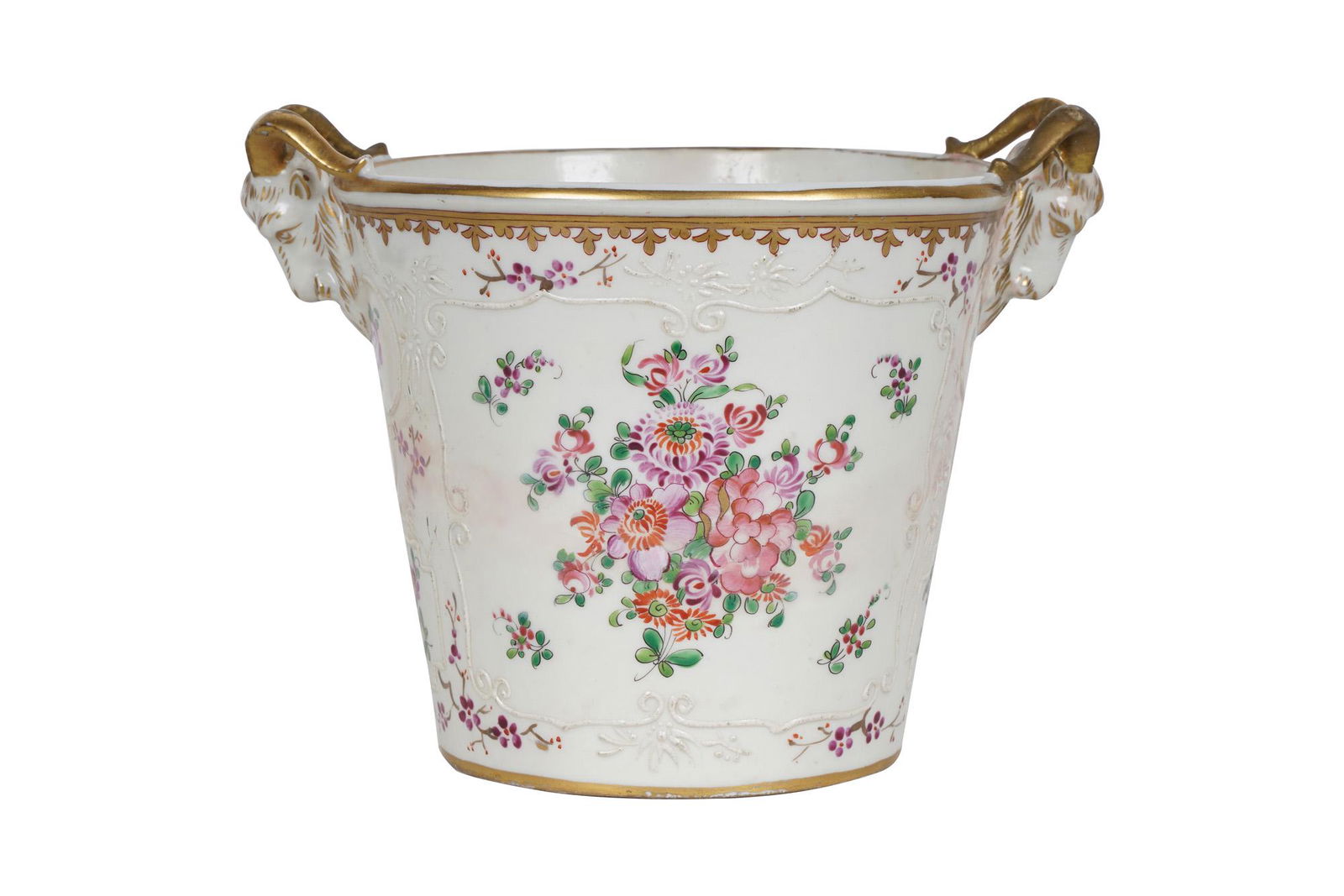 FRENCH PORCELAIN CACHEPOT (1 of 13)