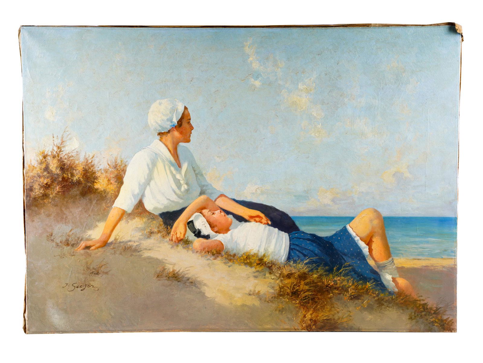 HERMANN SEEGER: GIRLS ON A BEACH (1 of 14)