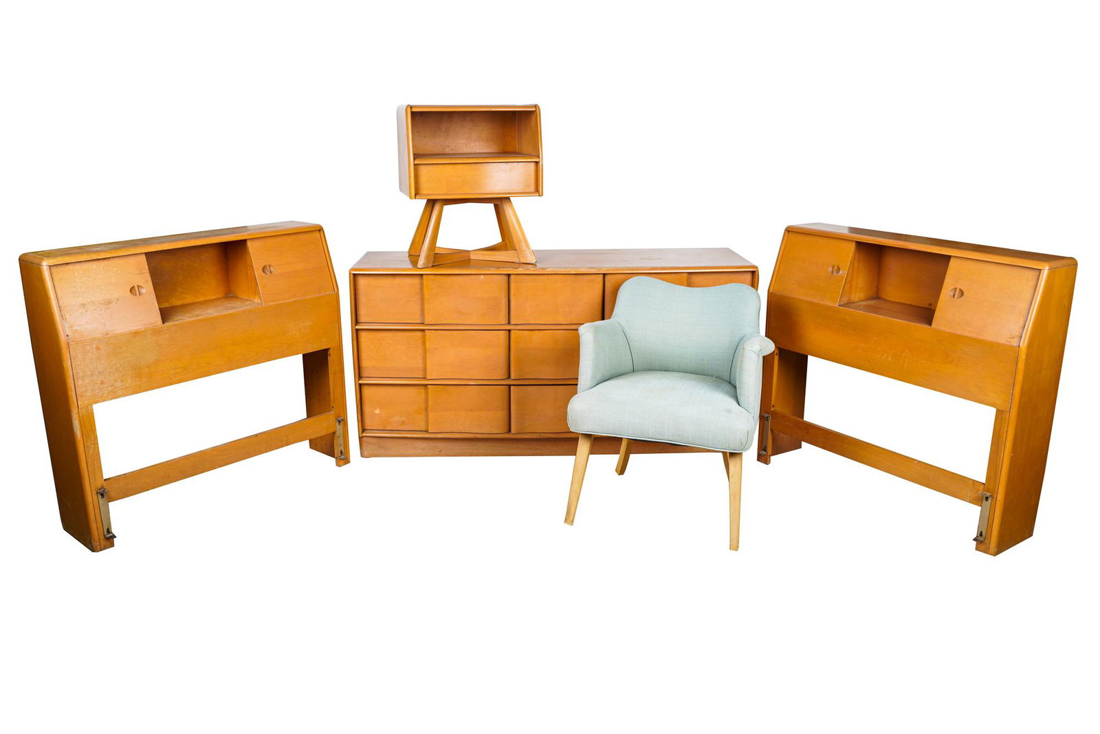 HEYWOOD WAKEFIELD BEDROOM SET (1 of 20)