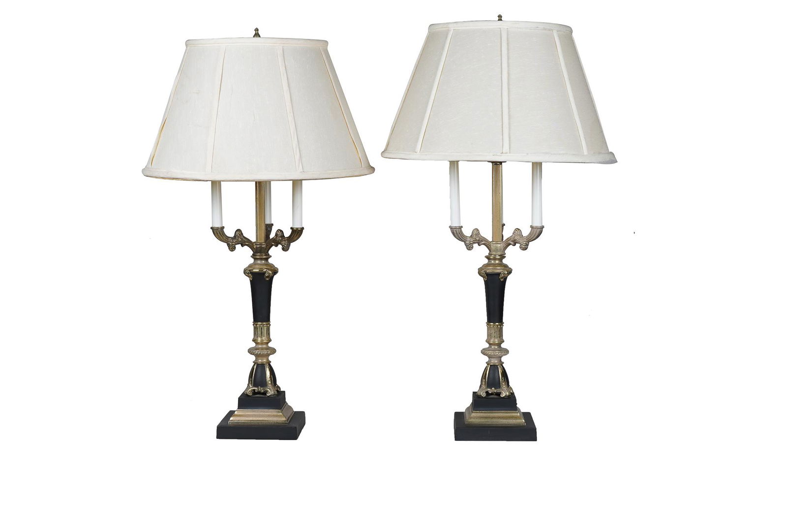 PAIR OF CANDELABRA TABLE LAMPS (1 of 14)