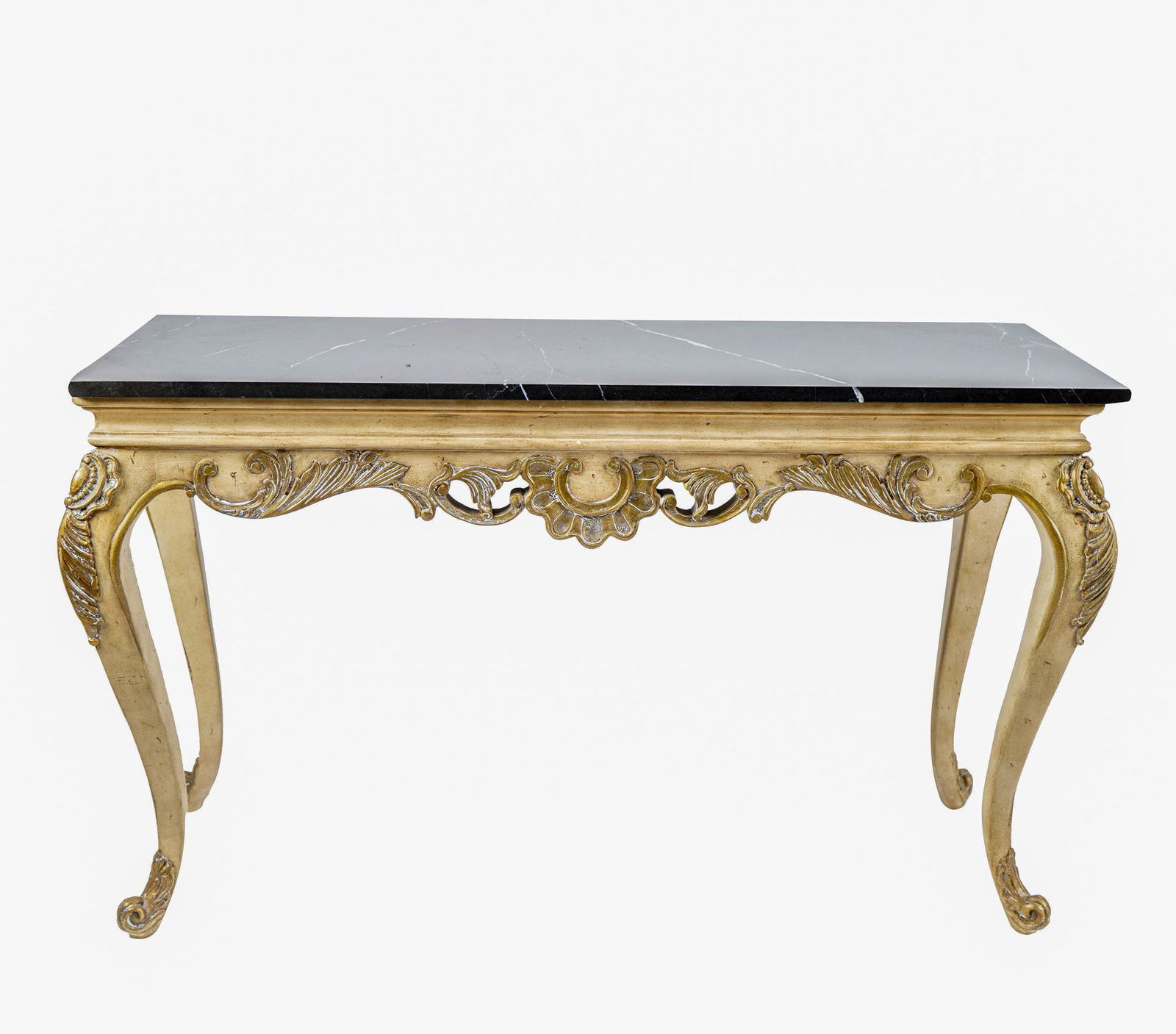 PAIR OF ITALIAN ROCOCO  STYLE CONSOLE TABLES (1 of 7)