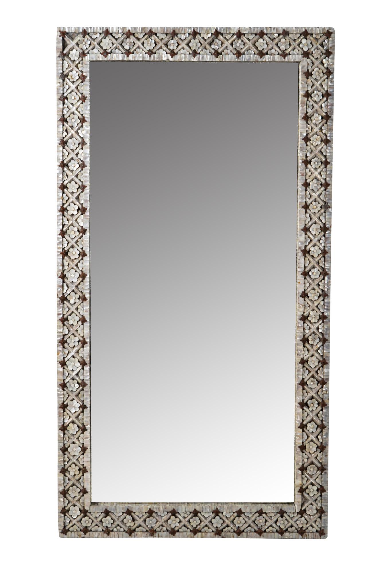 FOLIATE SHELL MIRROR (1 of 6)