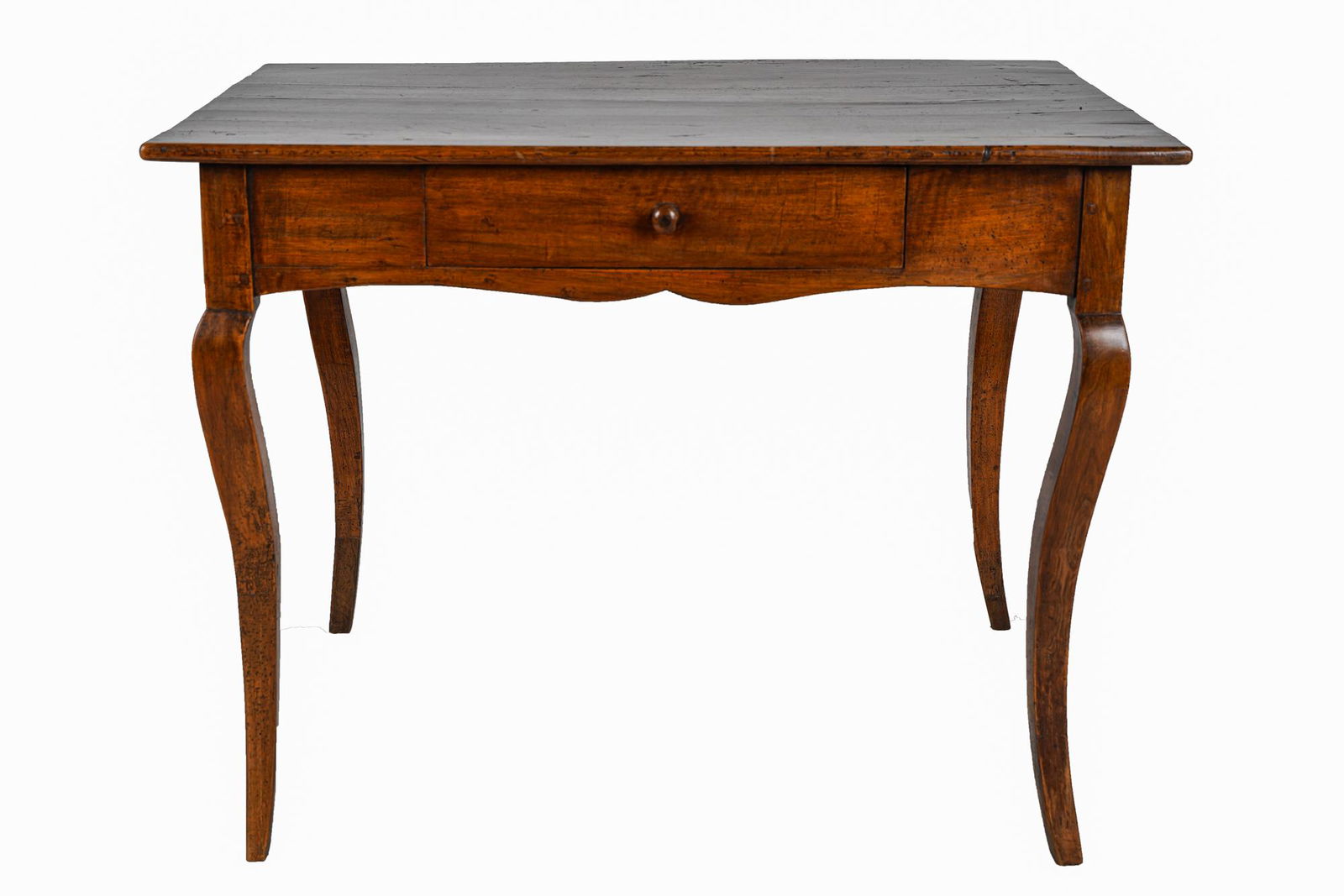 PROVINCIAL WALNUT WRITING TABLE (1 of 8)