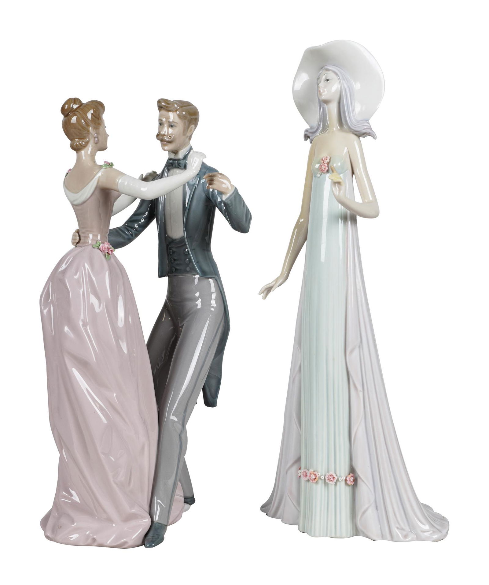 TWO LLADRO FIGURES (1 of 19)