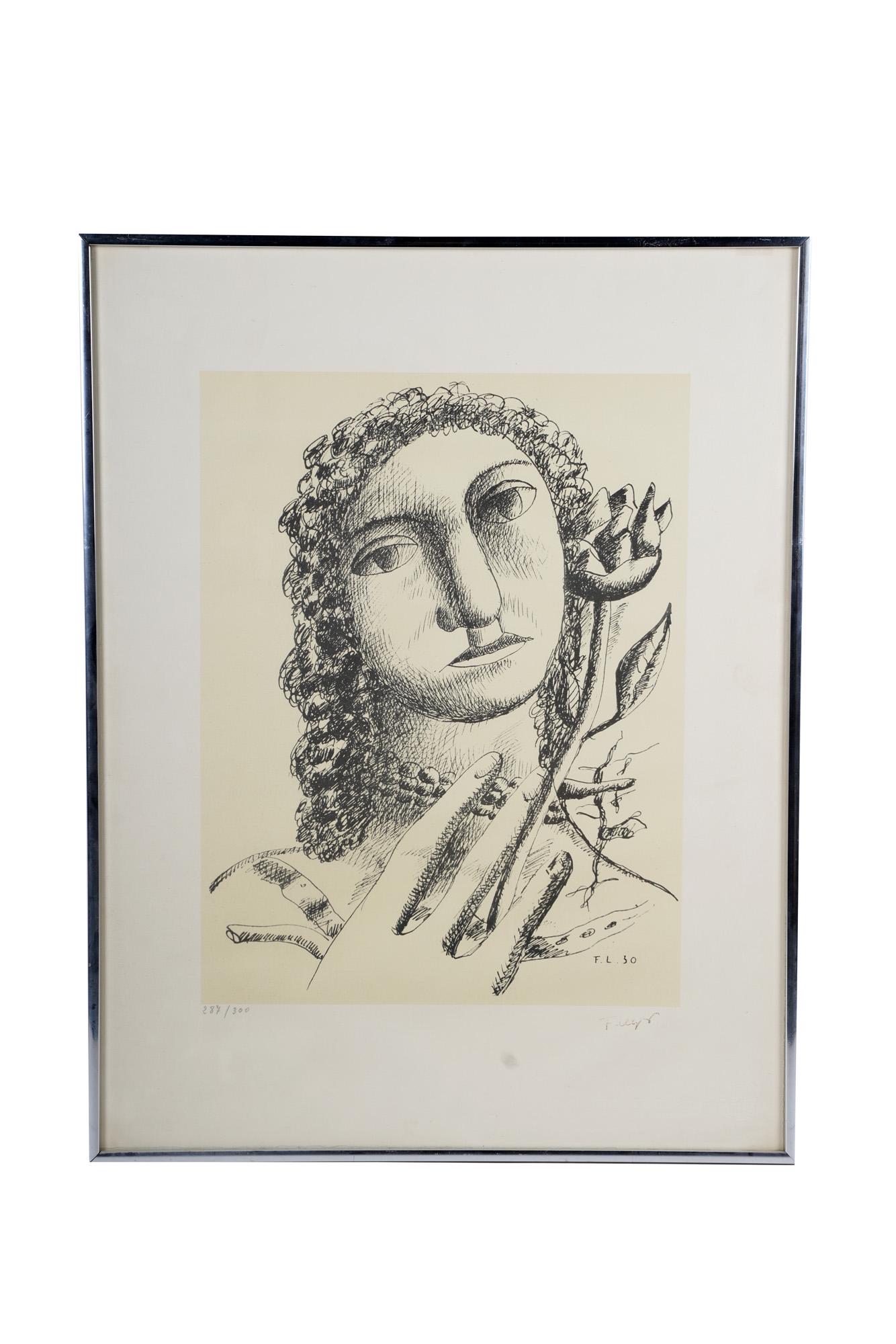 AFTER FERNAND LEGER: PORTRAIT (1 of 7)