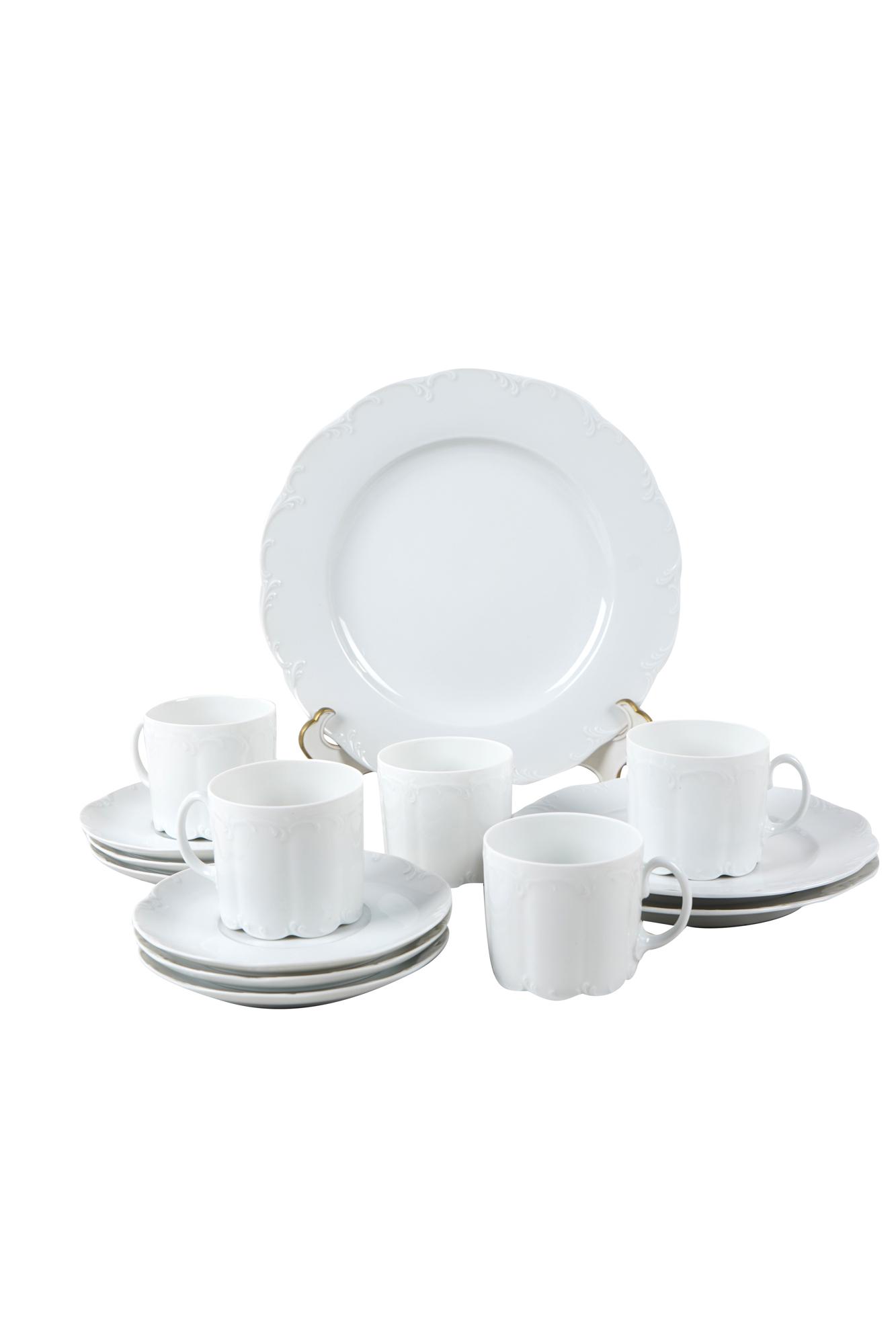 ROSENTHAL WHITE PORCELAIN DINNER SERVICE (1 of 12)