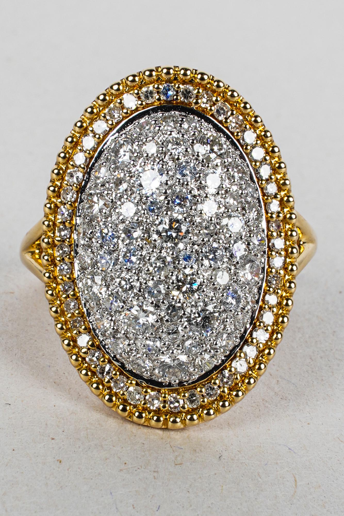 14 KARAT GOLD & DIAMOND RING (1 of 5)