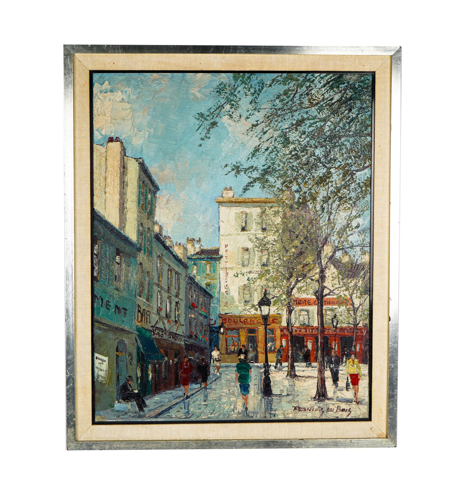 FRANCOIS DU BOIS: "FRENCH STREET SCENE" (1 of 11)