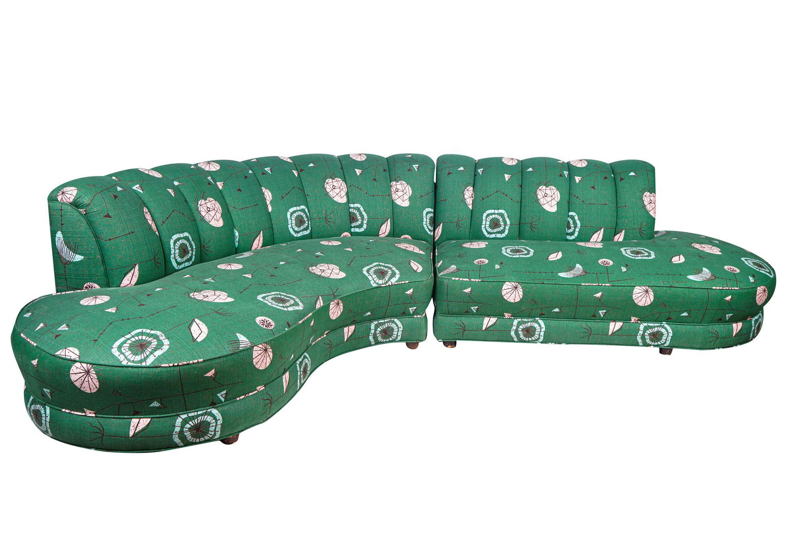 CONTEMPORARY TUFTED BACK SECTIONAL SOFA (1 of 9)