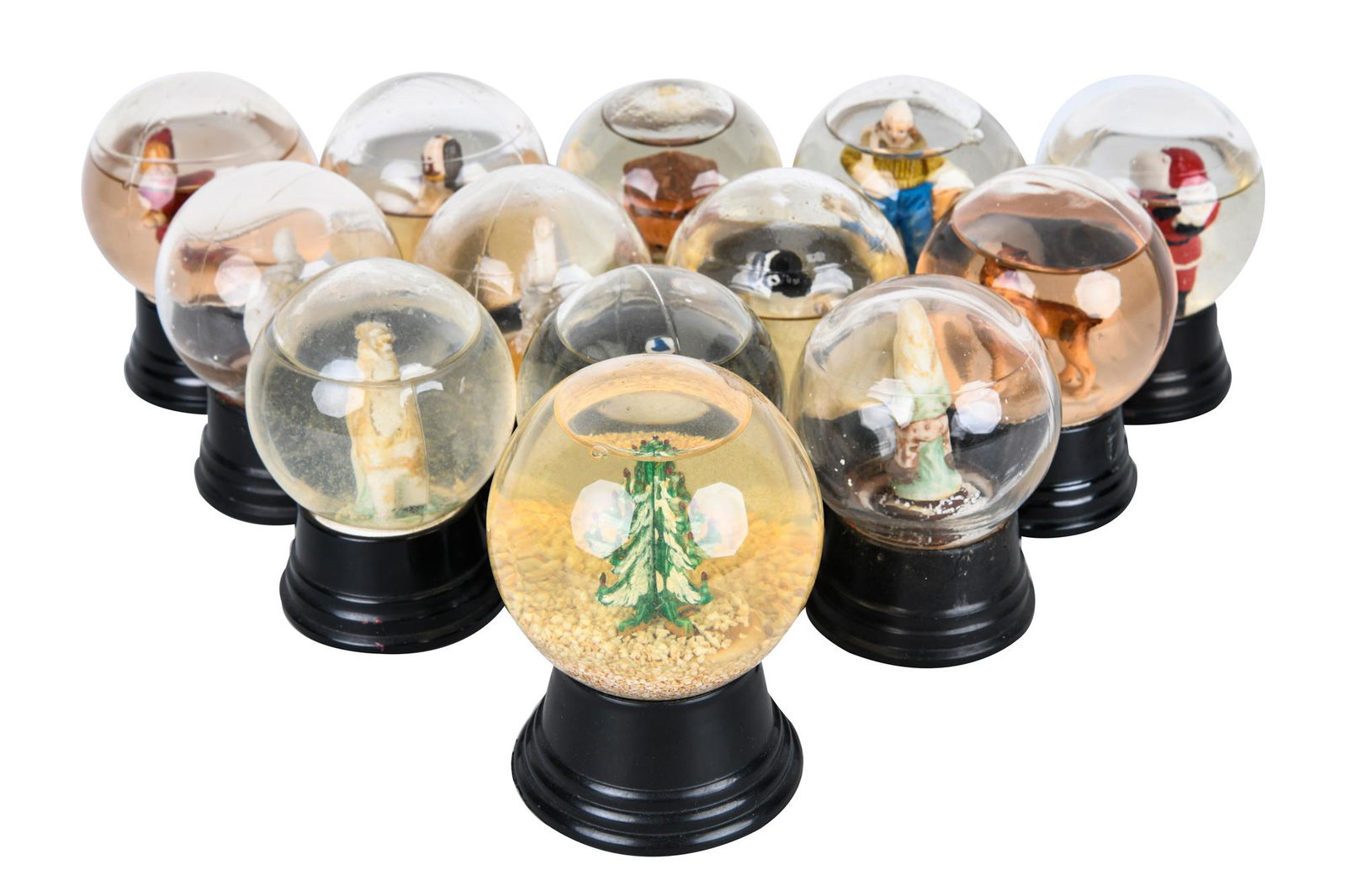 GROUP OF ASSORTED SNOW GLOBES (1 of 6)