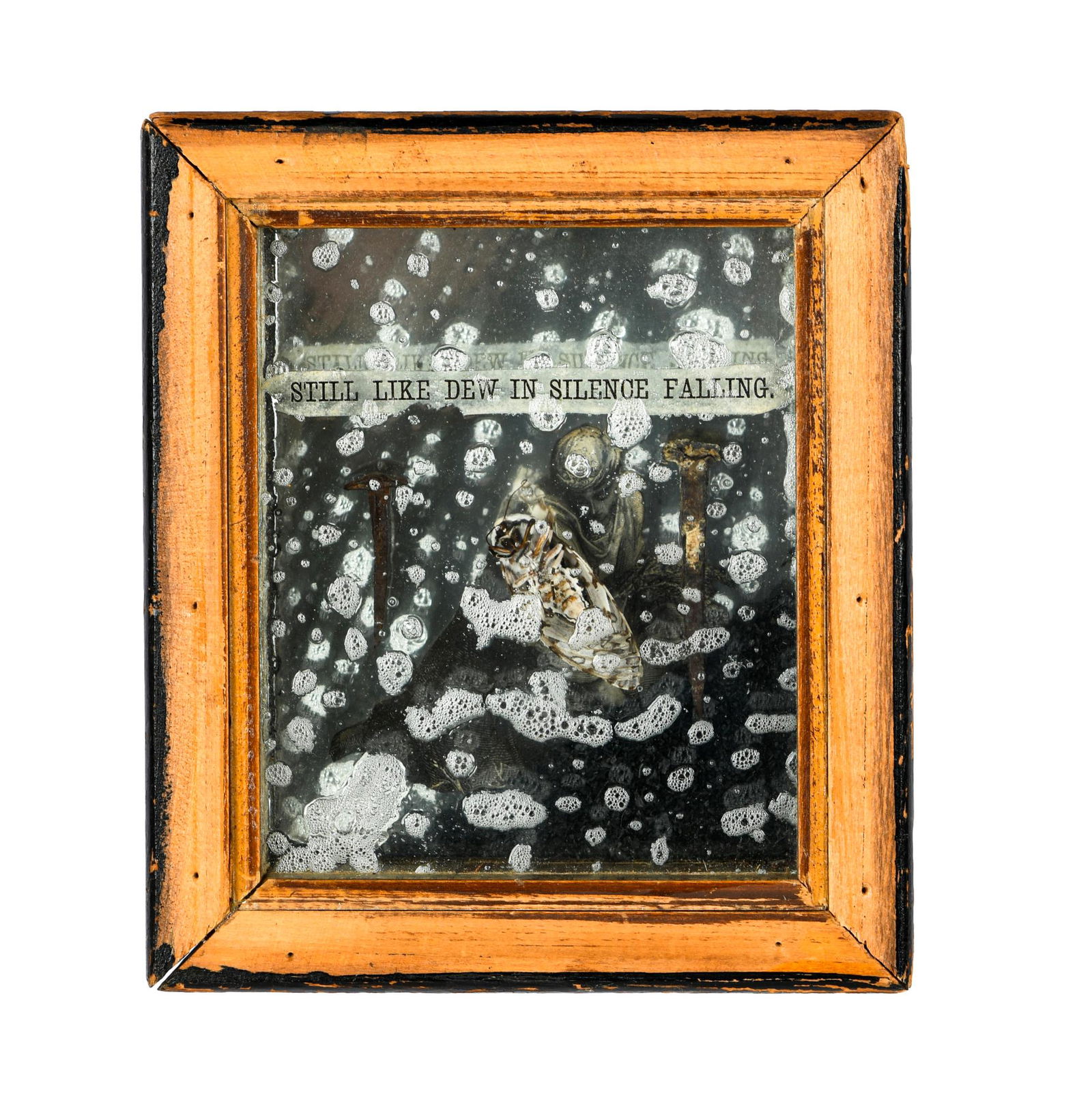STILL LIKE DEW IN SILENCE FALLING SMALL SHADOWBOX (1 of 8)