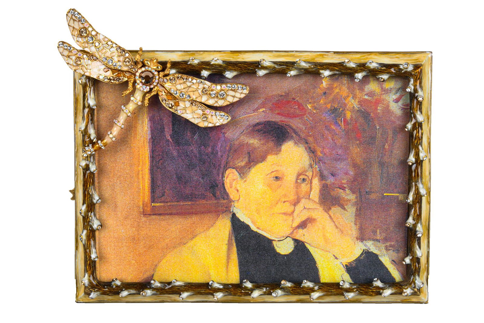 JAY STRONGWATER DRAGONFLY FRAME (1 of 9)