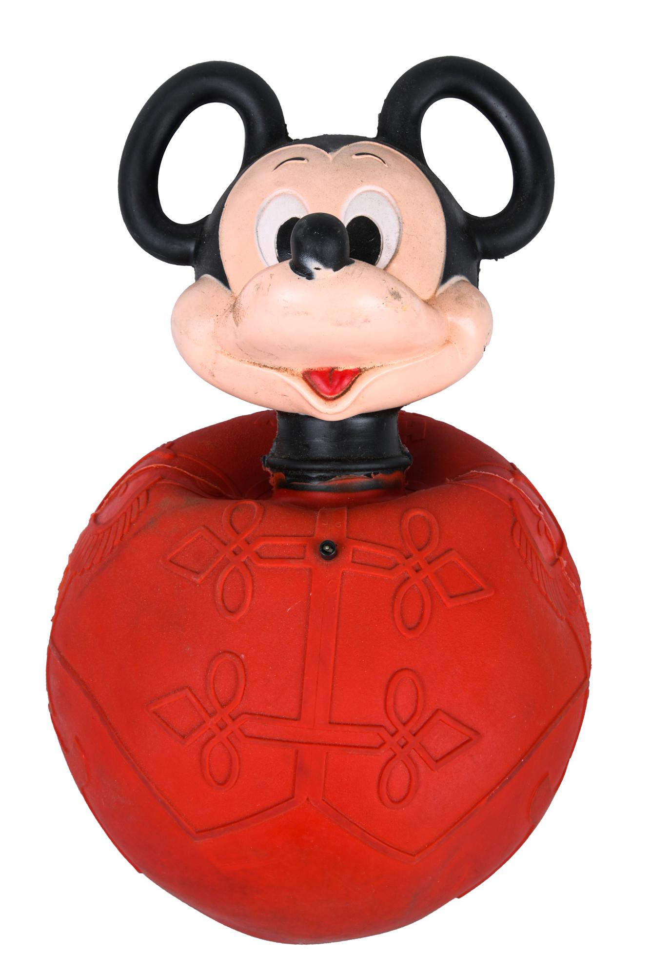 HOPPITY MICKEY MOUSE TOY: Condition: with expected wear 20 inches high
