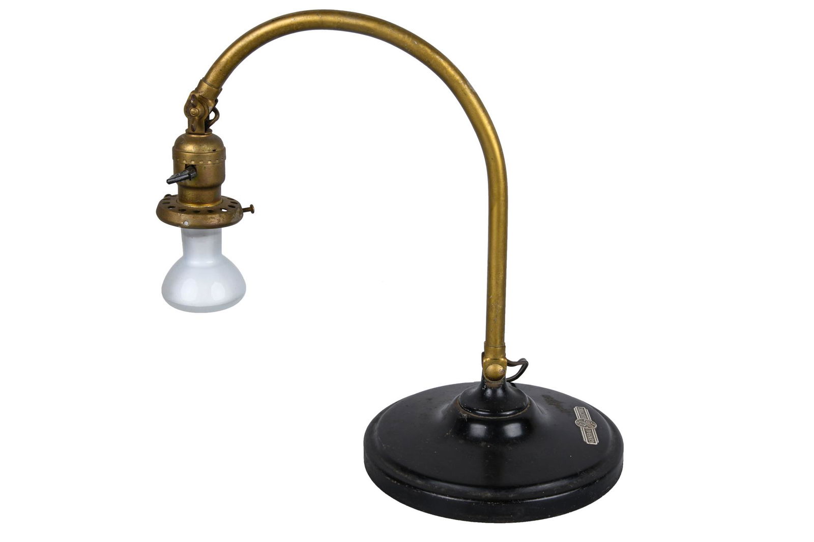 GENERAL ELECTRIC ADJUSTABLE ARM TABLE LAMP BASE (1 of 7)