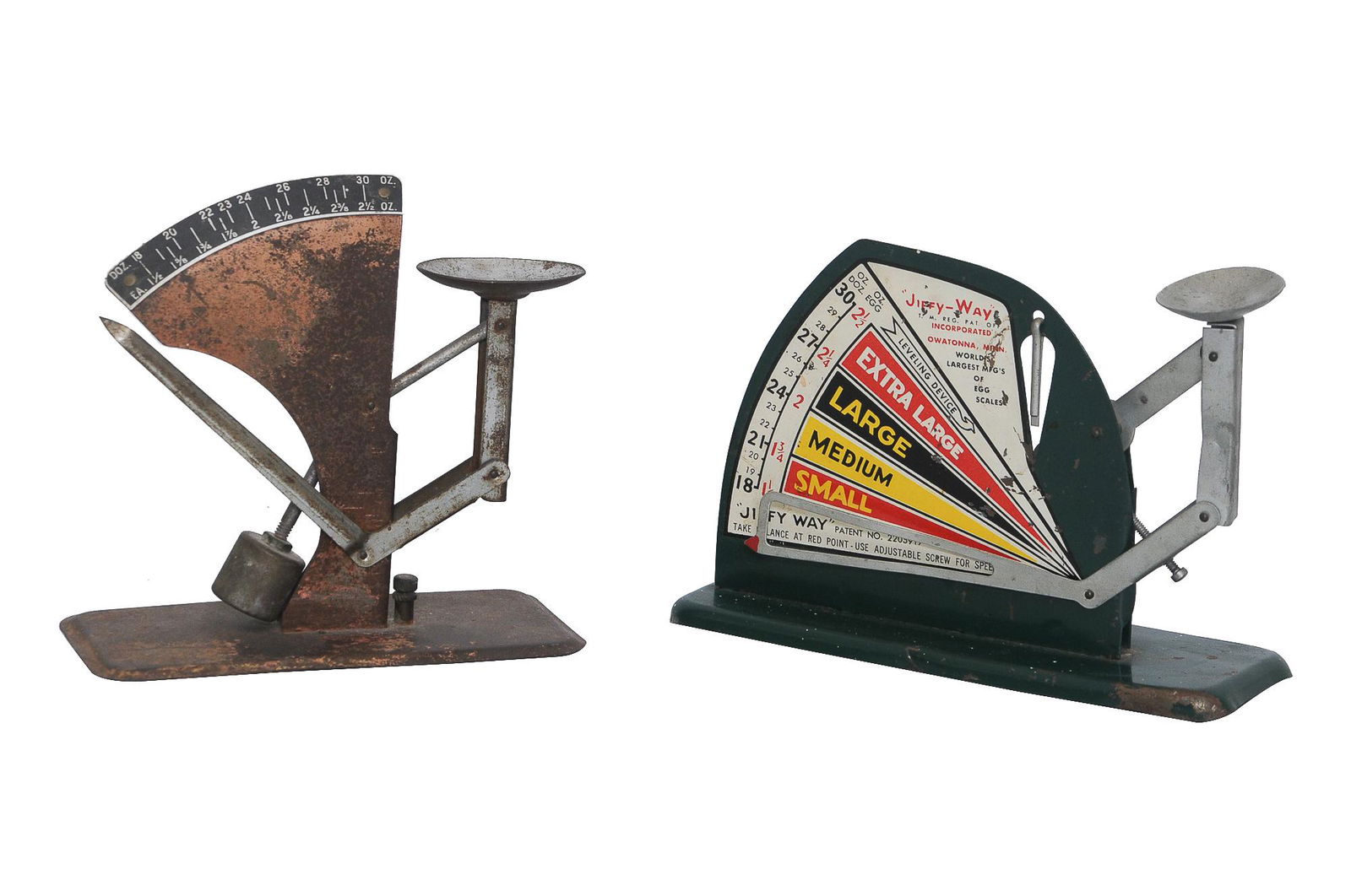 TWO VINTAGE SCALES (1 of 6)