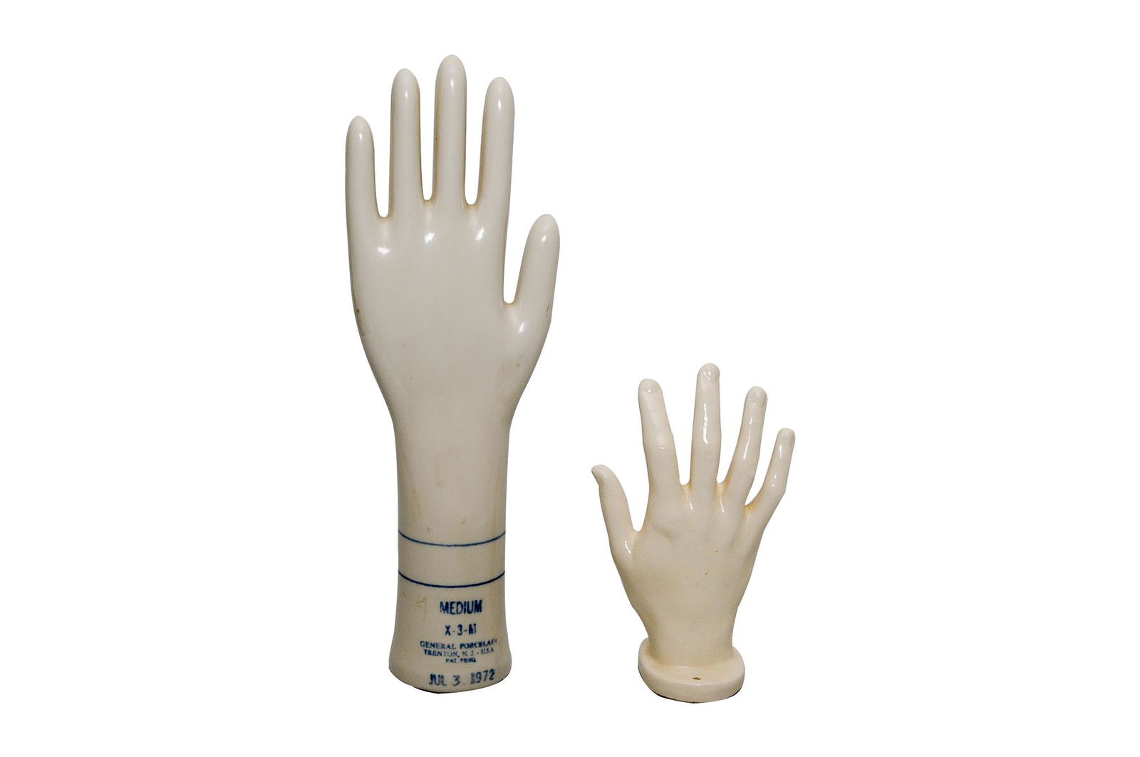 TWO PORCELAIN HANDS (1 of 5)