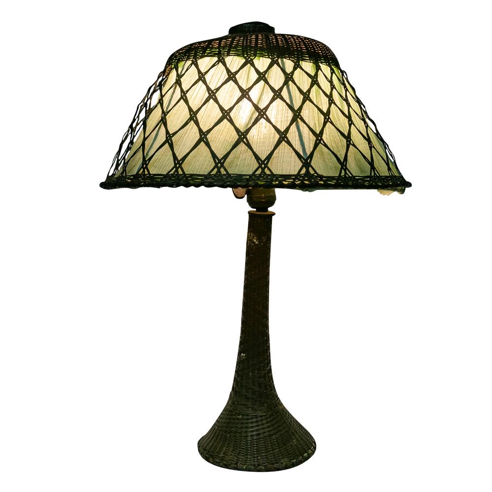 AMERICAN WICKER TABLE LAMP (1 of 14)