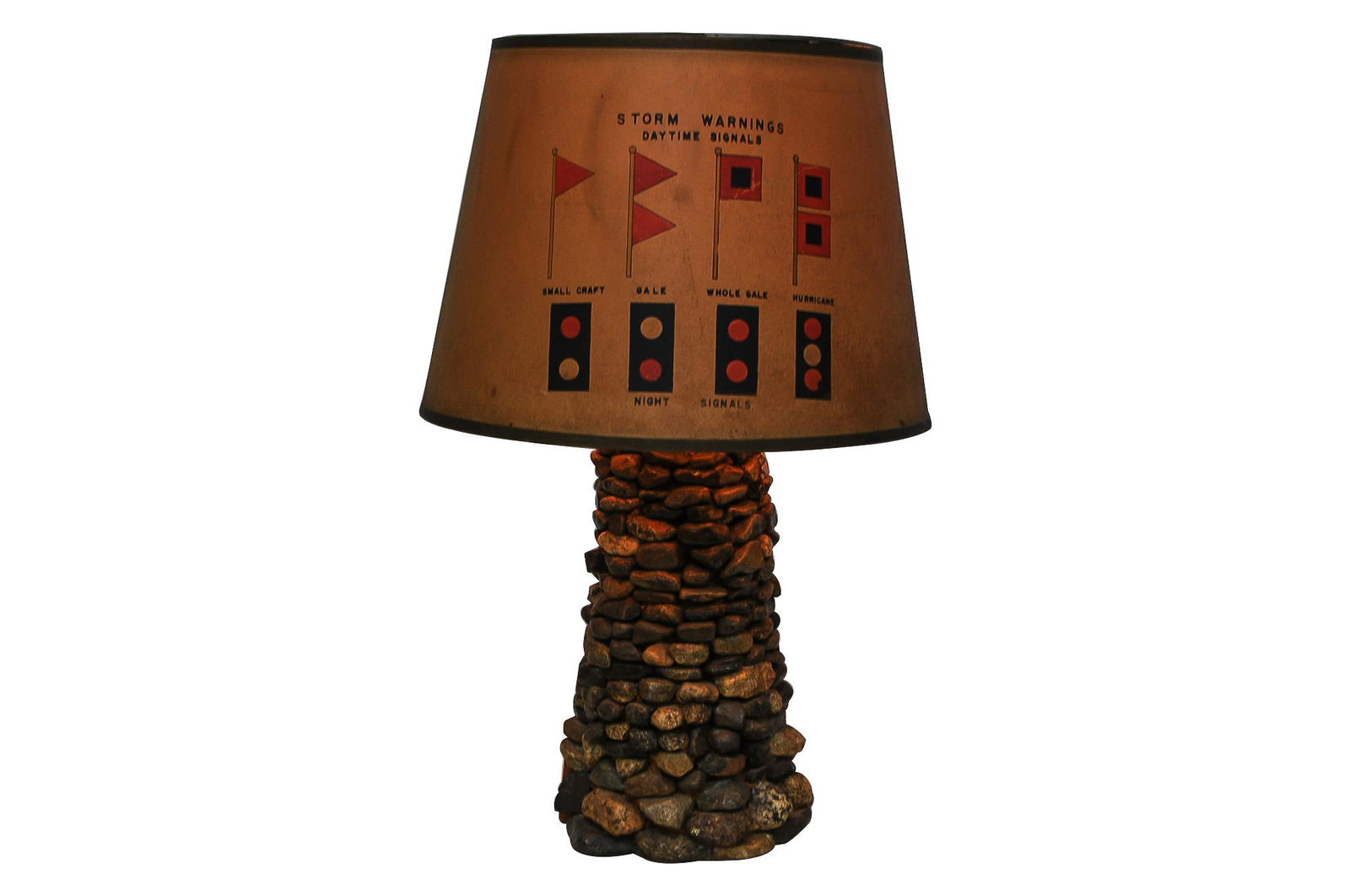 BEACON SIGNAL FLAG TABLE LAMP (1 of 9)