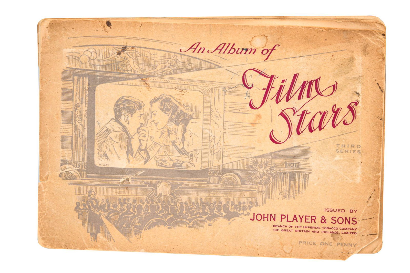 AN ALBUM OF FILM STARS, THIRD SERIES PLAYER'S (1 of 4)