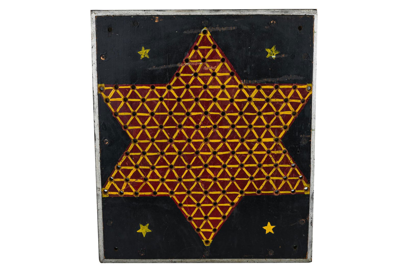 FOLK ART PAINTED STAR (1 of 7)