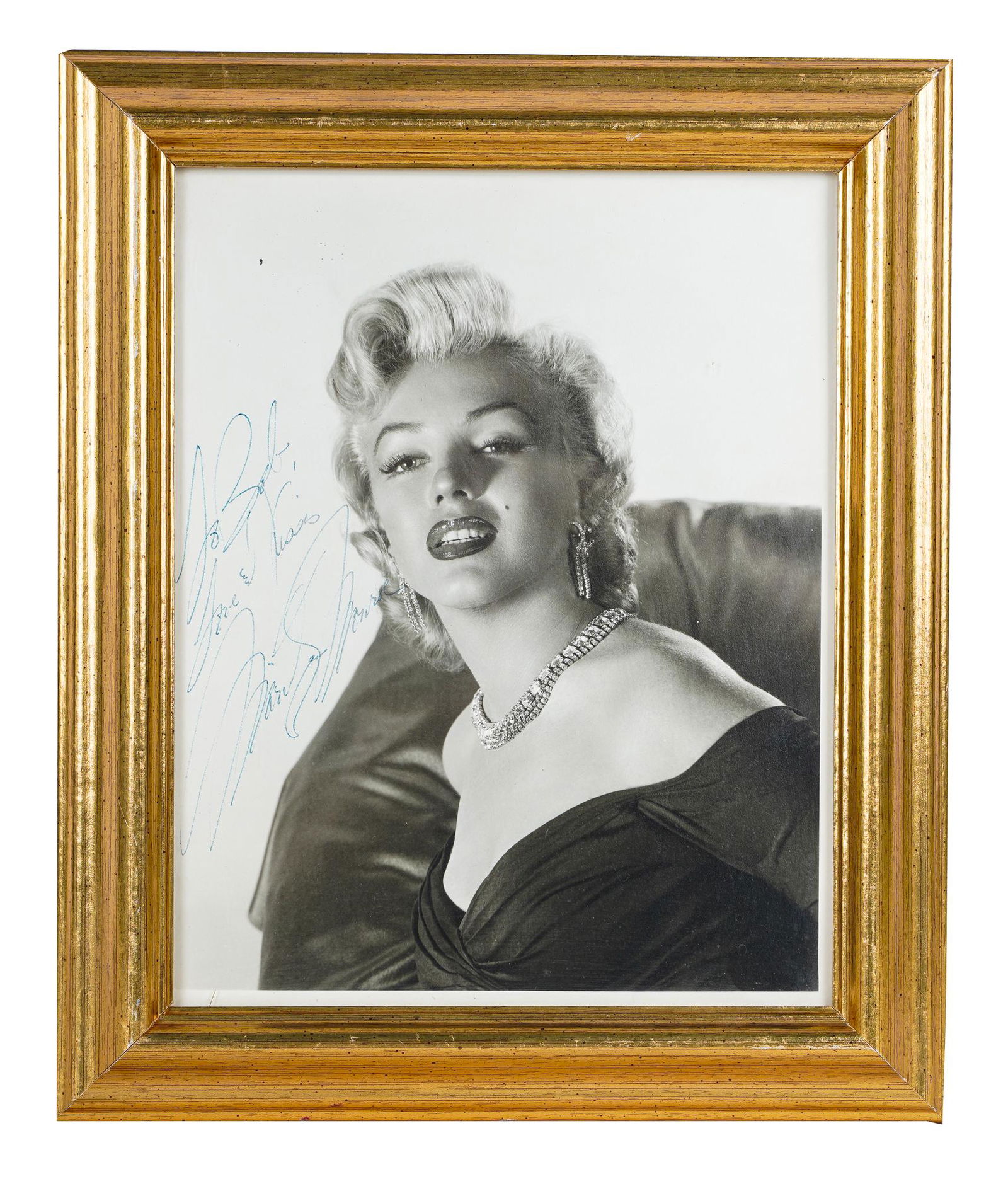 SIGNED PHOTOGRAPH OF MARILYN MONROE (1 of 6)