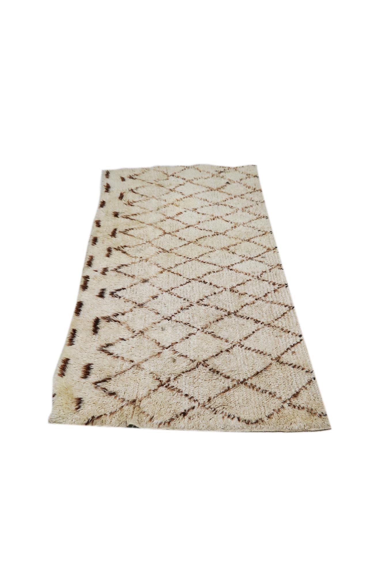 MOROCCAN WOOL THROW RUG (1 of 6)