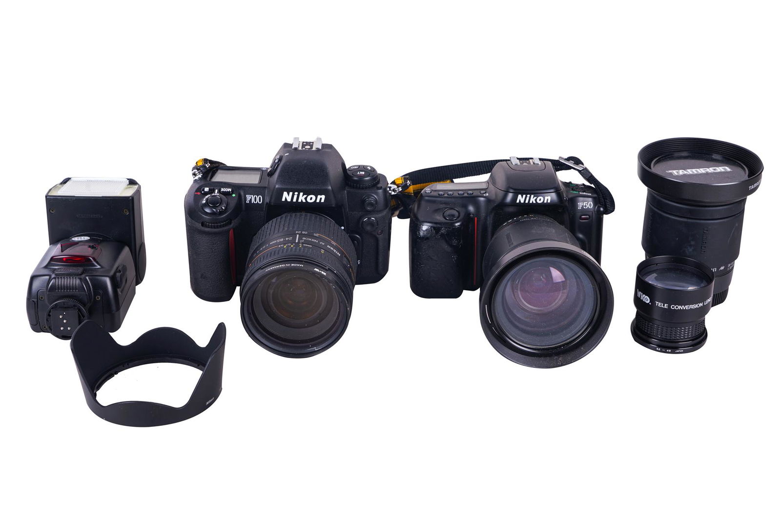 TWO NIKON SLR FILM CAMERAS (1 of 11)