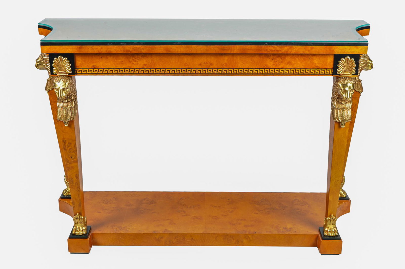 MARINER GILT METAL-MOUNTED CONSOLE TABLE (1 of 8)