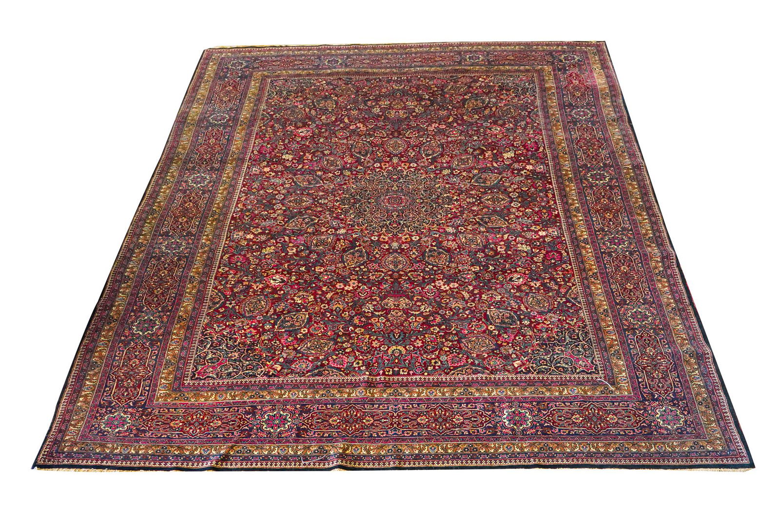 RED FIELD PERSIAN CARPET (1 of 6)