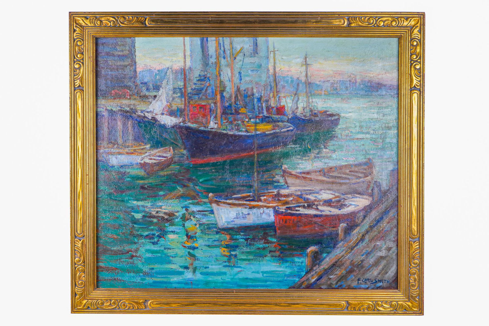 FREDERICK CARL SMITH: LA HARBOR VIEW (1 of 7)