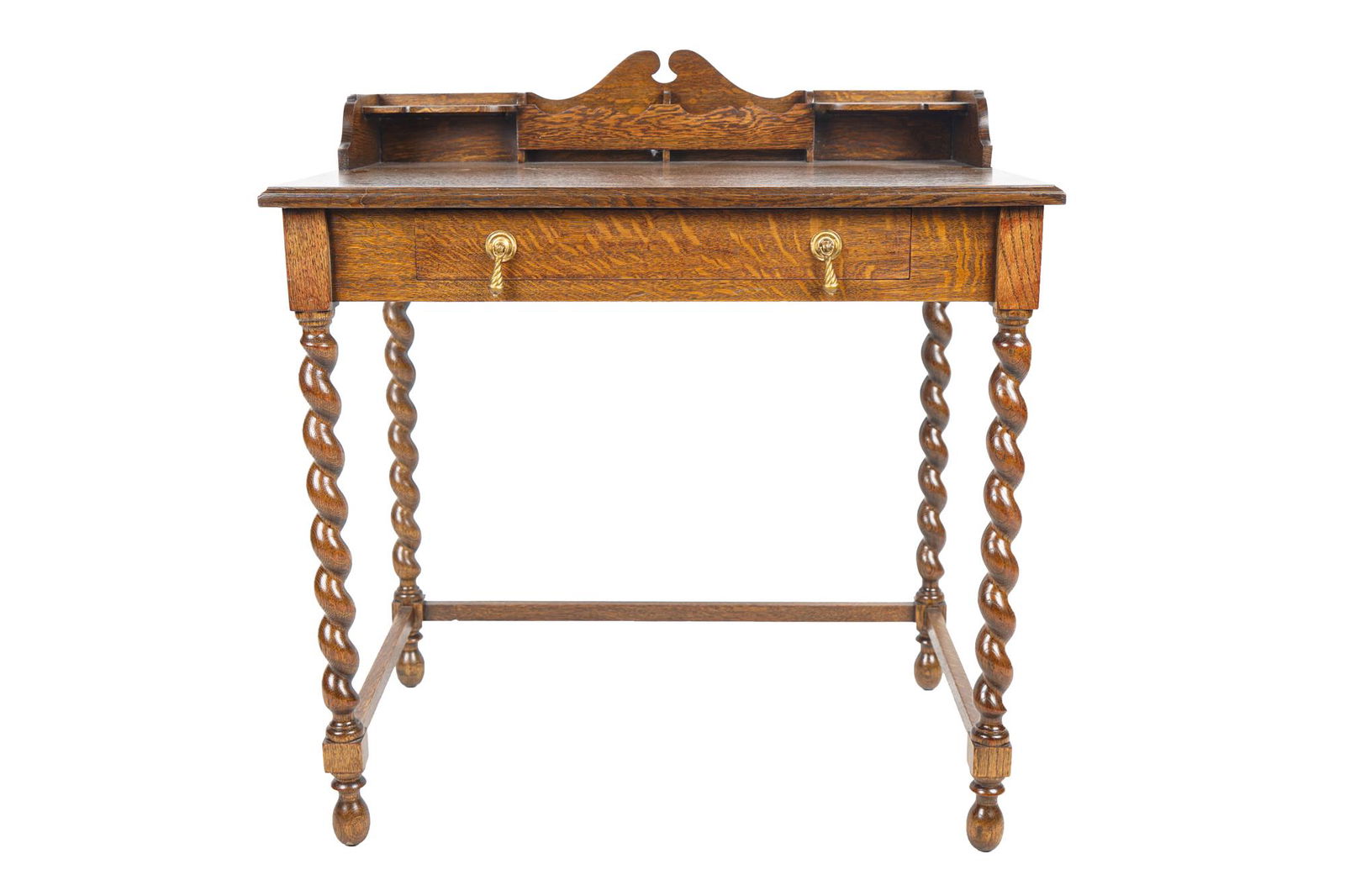 STICKLEY BROTHERS OAK DESK & CHAIR (1 of 9)