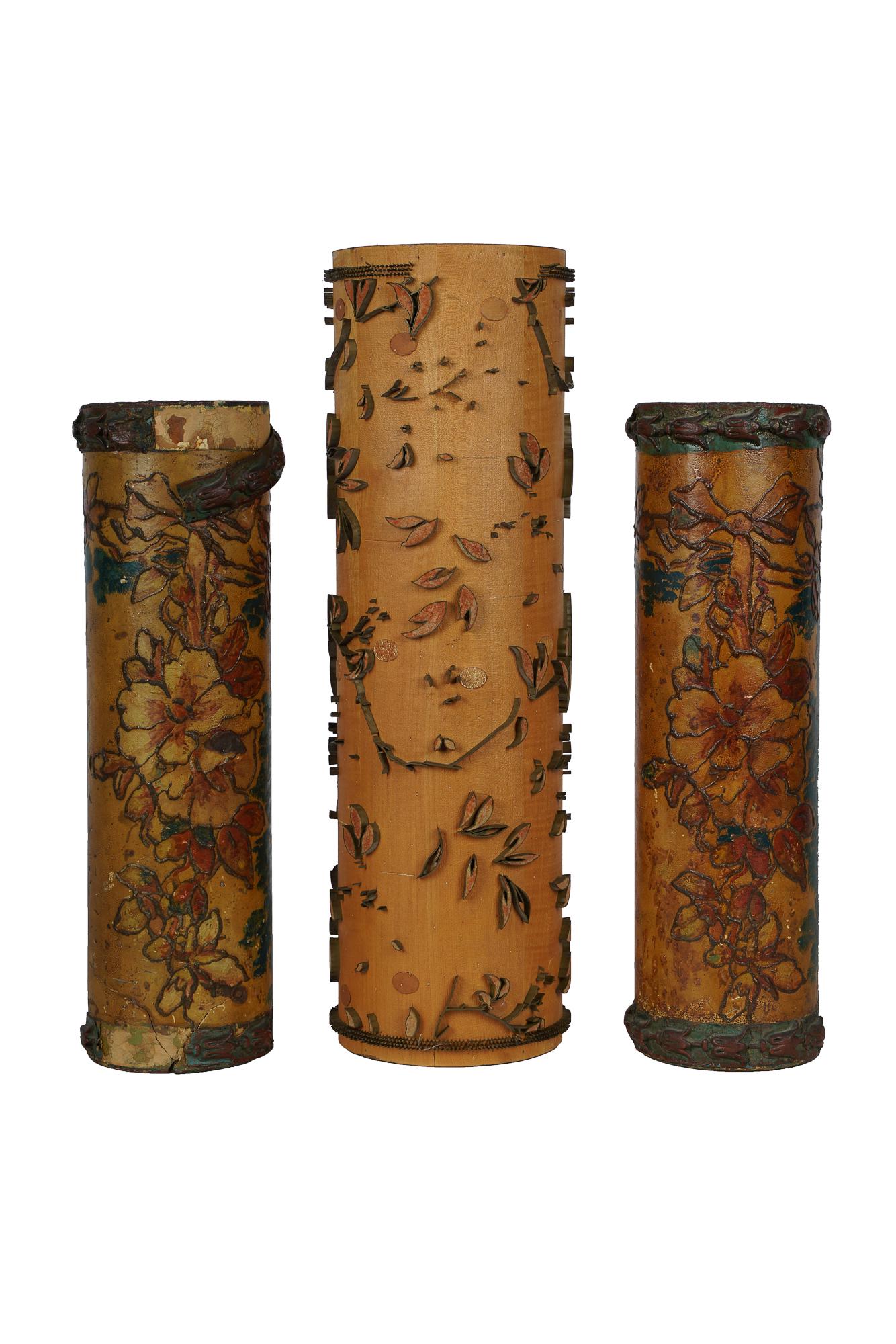 THREE ASSORTED ASIAN WALL PAPER ROLLS (1 of 20)