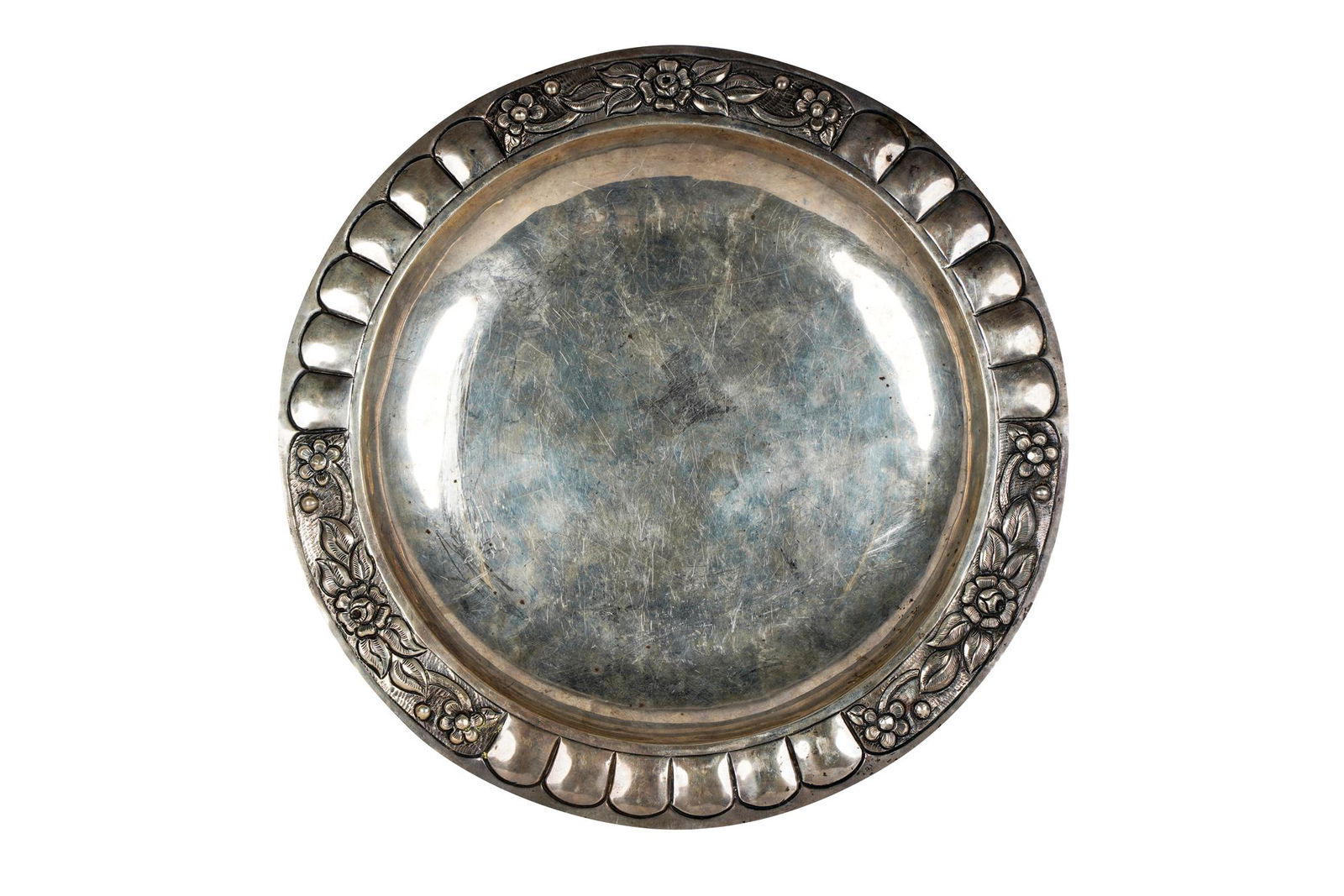 MEXICAN STERLING SILVER TRAY (1 of 11)