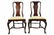 PAIR OF QUEEN ANNE STYLE SIDE CHAIRS