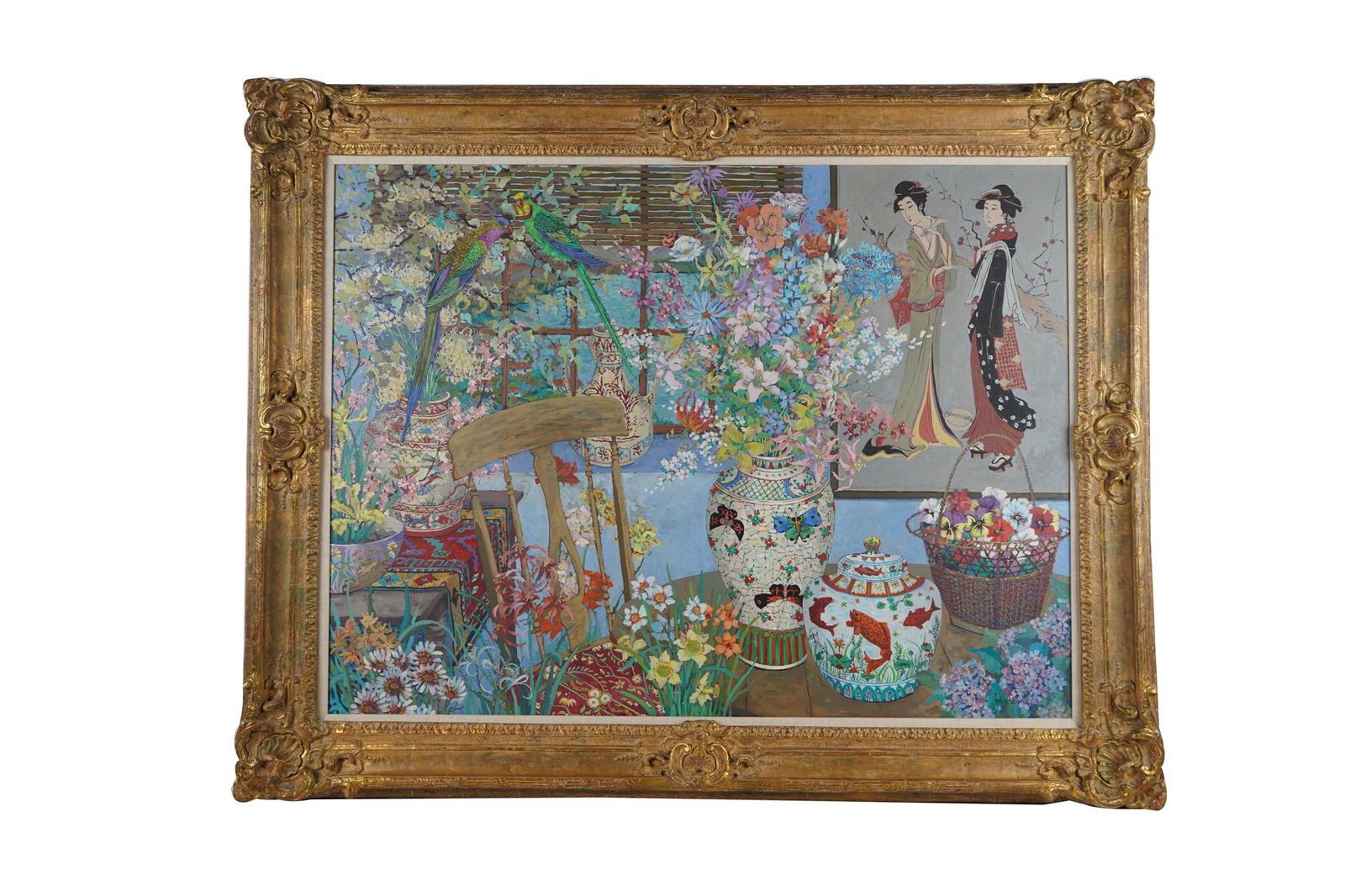 JOHN POWELL: TABLETOP CHINOISERIE STILL LIFE (1 of 8)