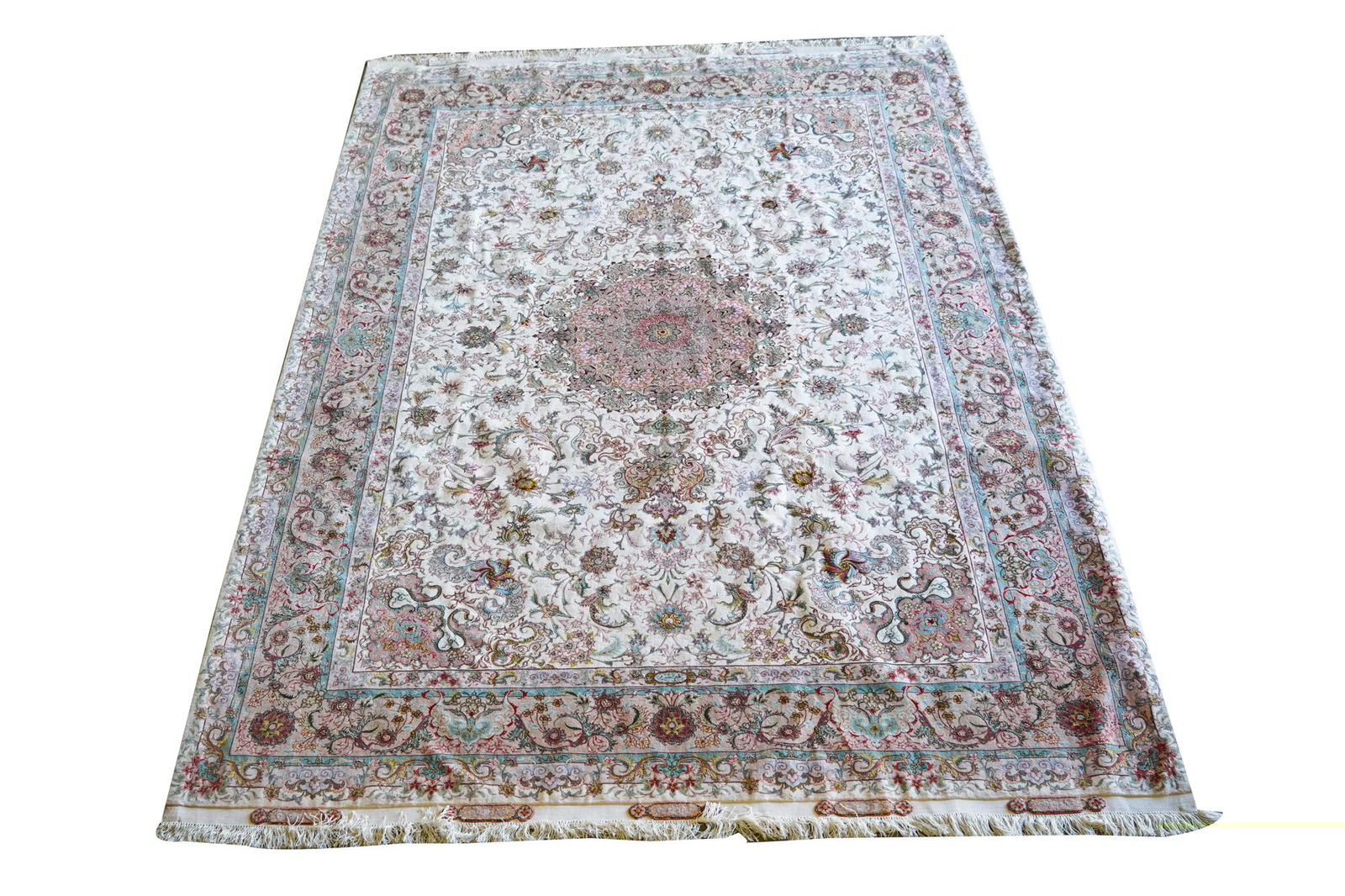 SIGNED PERSIAN RUG (1 of 6)