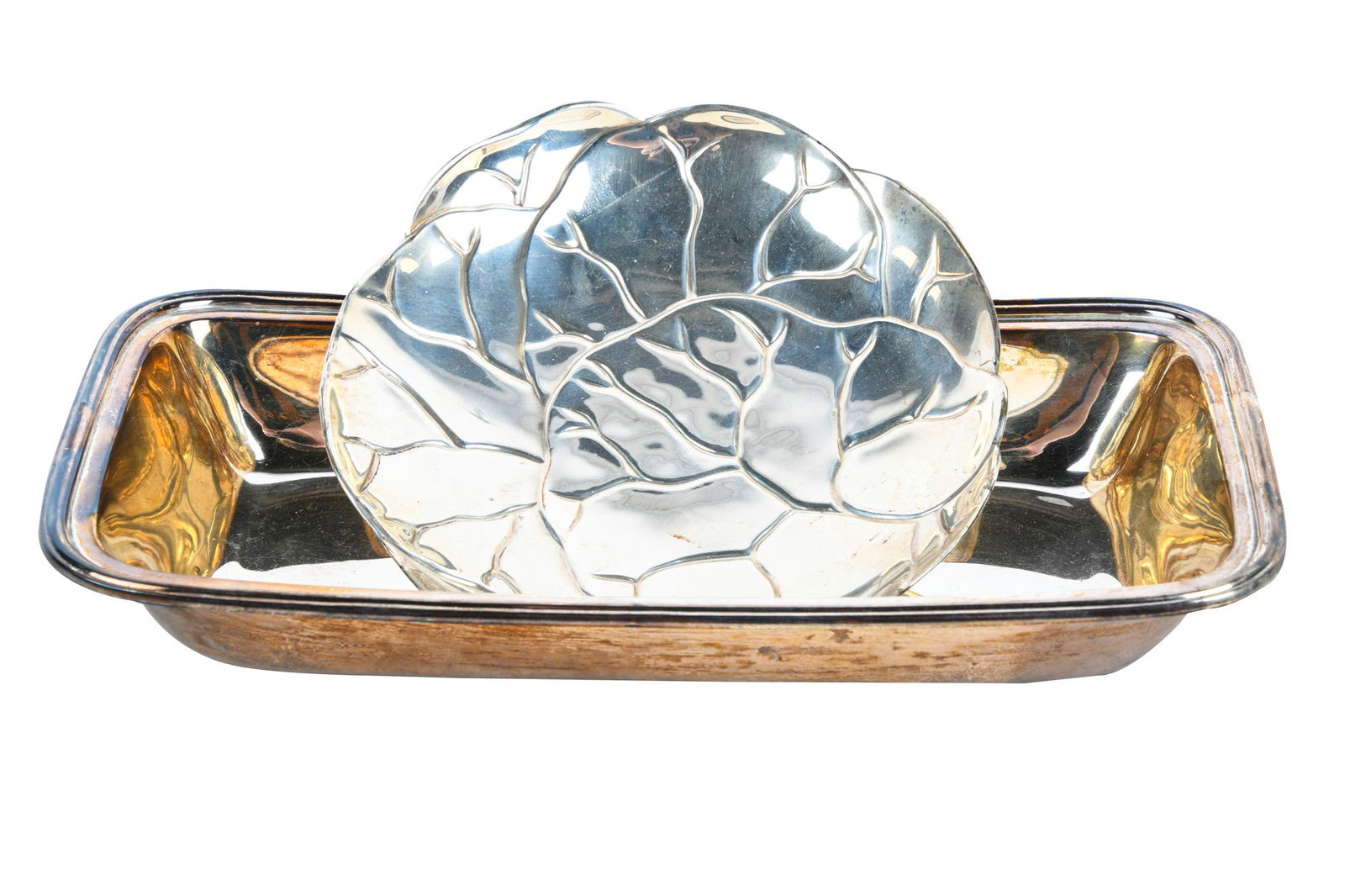 TWO ASSORTED TIFFANY & CO. STERLING DISHES (1 of 9)