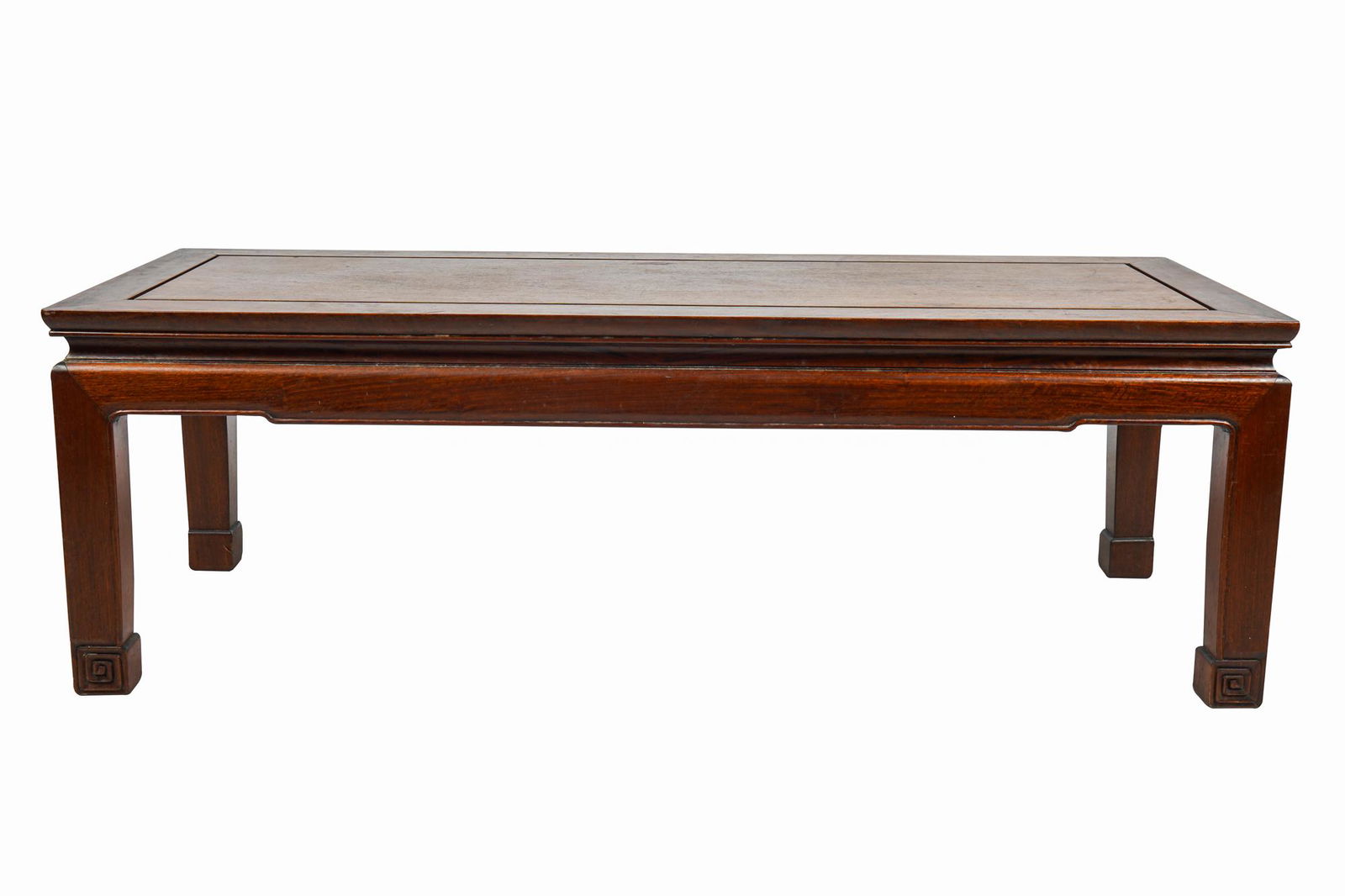 ASIAN-STYLE CARVED WOOD COFFEE TABLE (1 of 6)