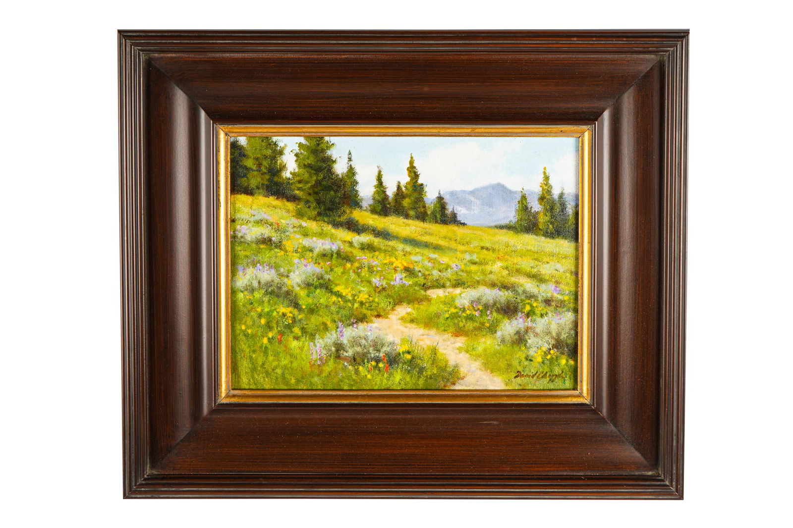 DAVID CHAPPLE (B. 1947): "ALPINE MEADOW" (1 of 6)